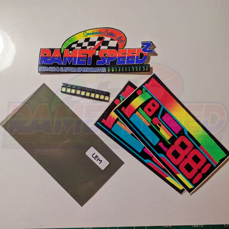 Polarizer custom speedometer Satria Fu FI Polaris speedometer satria fu fi