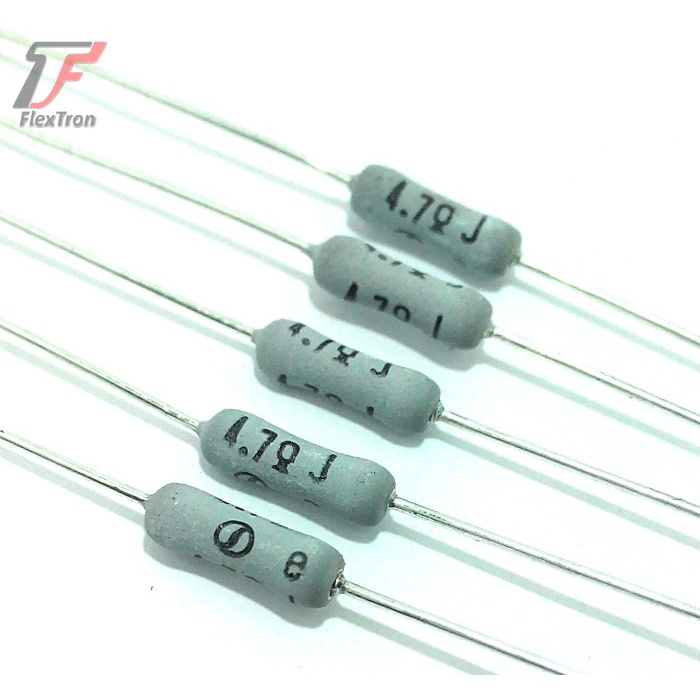 Resistor 4R7 / 4,7 Ohm 0,5W Noble