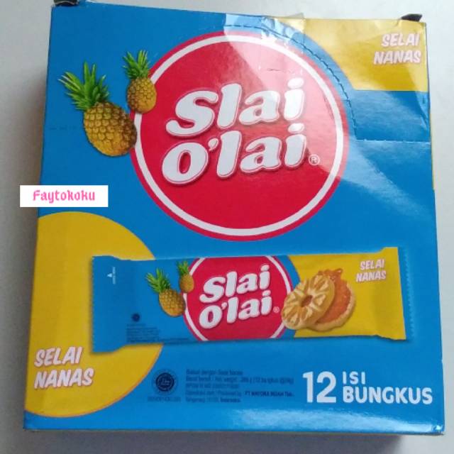

Slai o'lai box isi 12 bungkus