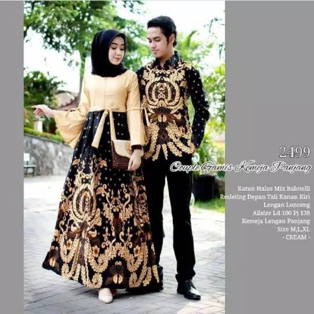 KHANSABATIK READY JUMBO DISKON BATIK TERBARU COUPLE 2499 /KEMEJA PRIA/BAJU WANITA/BAJU PASANGAN KATUN / BUSUI