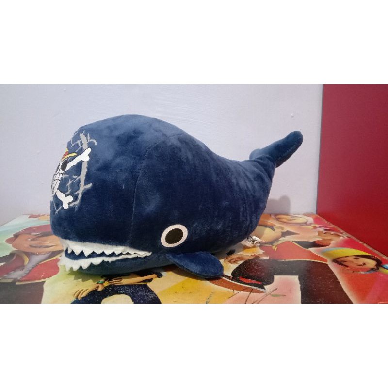 One Piece Whale Laboon Plush, Boneka ikan paus Laboon One Piece, Ikan One Piece