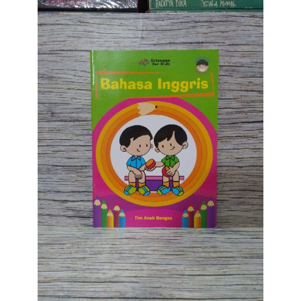Erlangga For Kids BAHASA INGGRIS anak smart usia 3-4 th