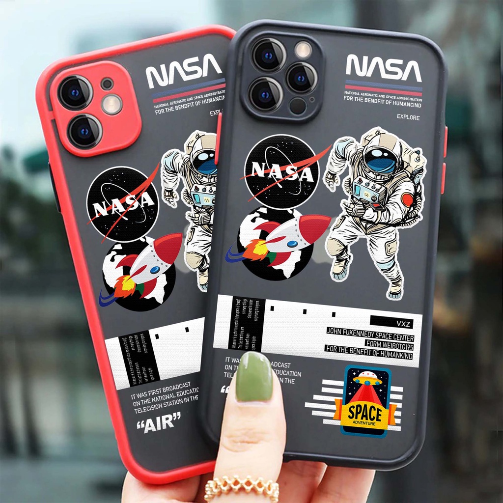 Case OPPO A95 Motif NASA ASTRONOT Soft Case Aero Choice Kesing TERBARU softcase
