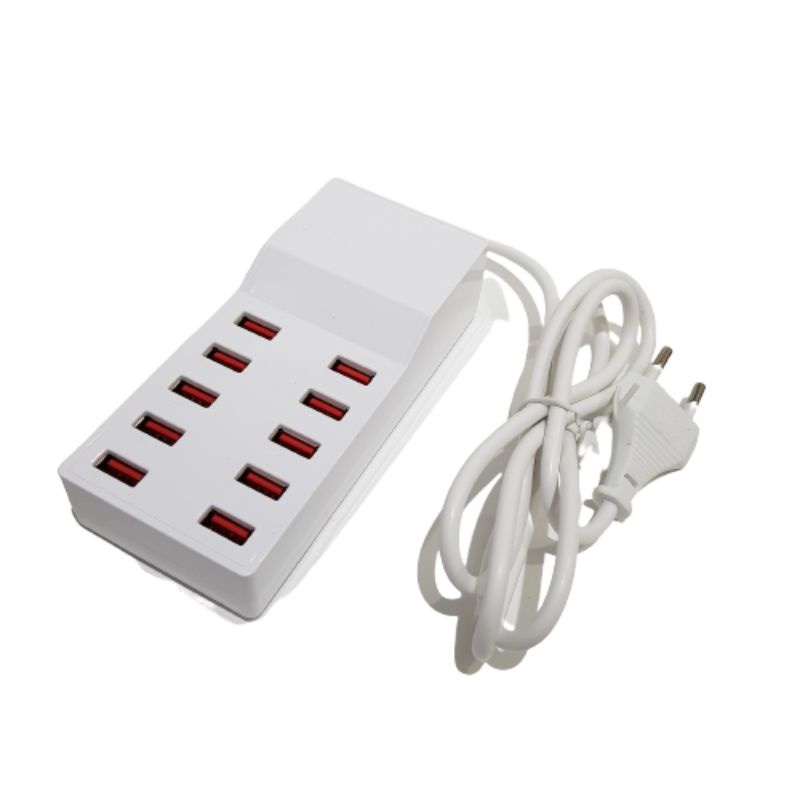 10 Port Usb 50 W intelligent Charger / 10 hole Usb charger WLX-18