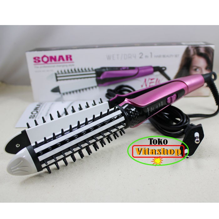 Catokan rambut sonar sn-790 catok 2in1 Catok Temperatur Suhu