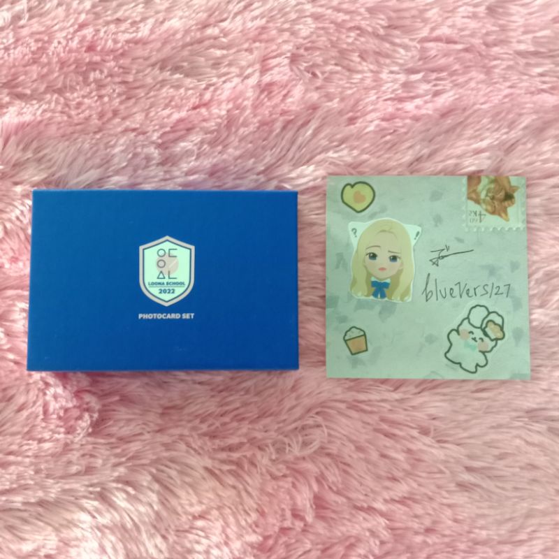 OUTBOX KOTAK PHOTOCARD LOONA SG22 OFFICIAL