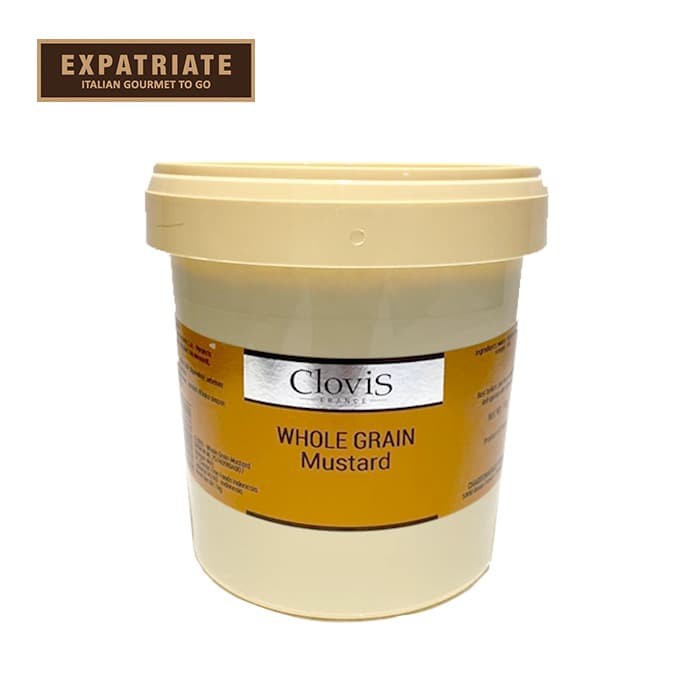 Jual Promo Terbatas Clovis Whole Grain Mustard 1Kg Shopee Indonesia