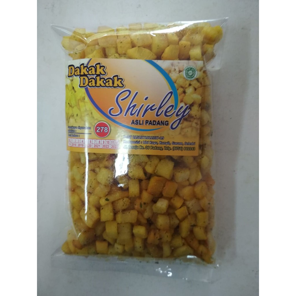 

Dakak Dakak Kotak Shirley 400 gram - Asli Padang