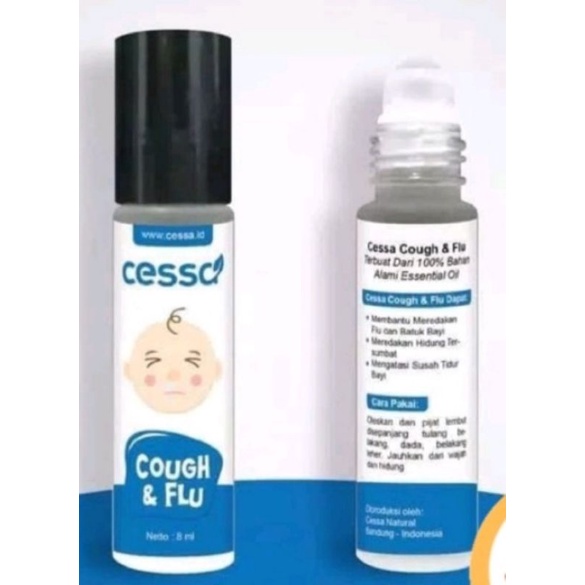 Cessa Cough & Flu (Essential Oil Pereda Batuk & Flu Bayi)