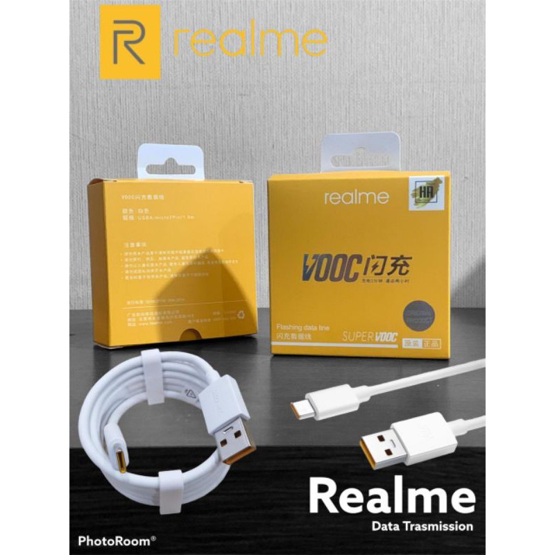 r VOOC, charger super VOOC, kabel REALME fast Charging, charger REALME Super VOOC