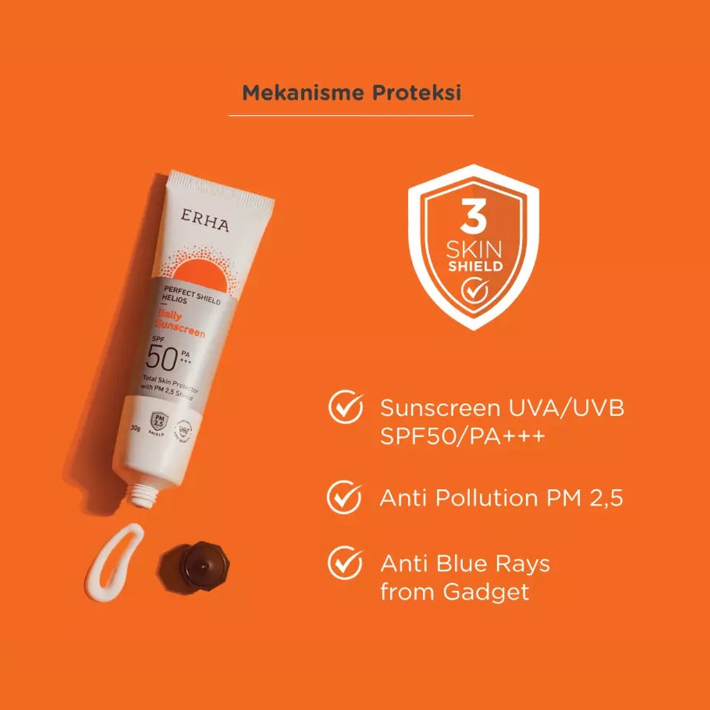 Erha Perfect Shield Helios SPF50 30g - Daily Sunscreen