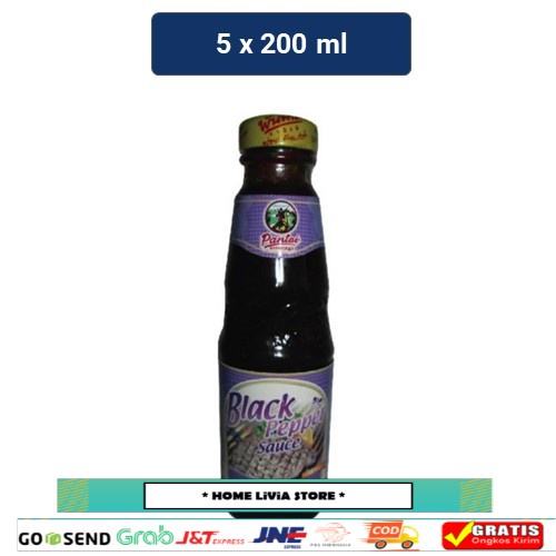 

Pantai Saus Black Pepper 5 x 200 ml