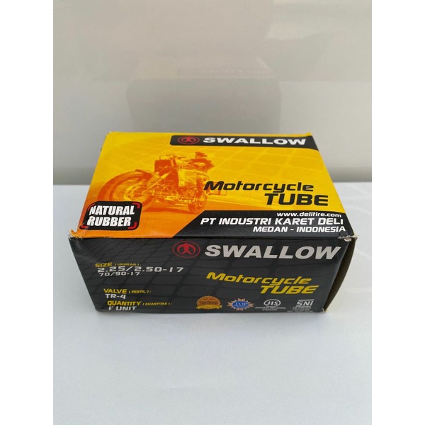BAN DALAM SEPEDA MOTOR SWALLOW RING 17