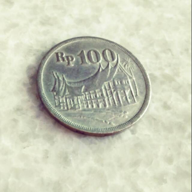 uang kuno 100 rupian pecahan 1973