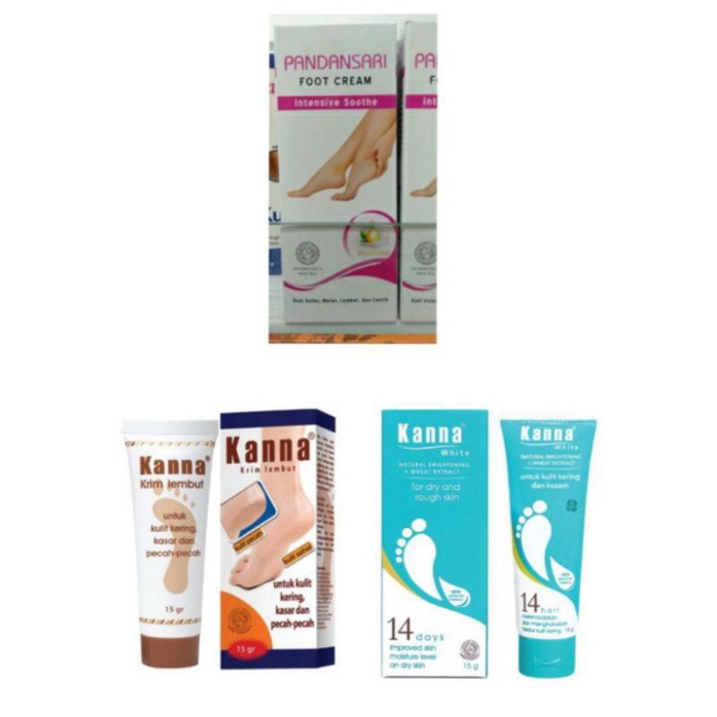 PANDANSARI FOOT CREAM dan KANNA