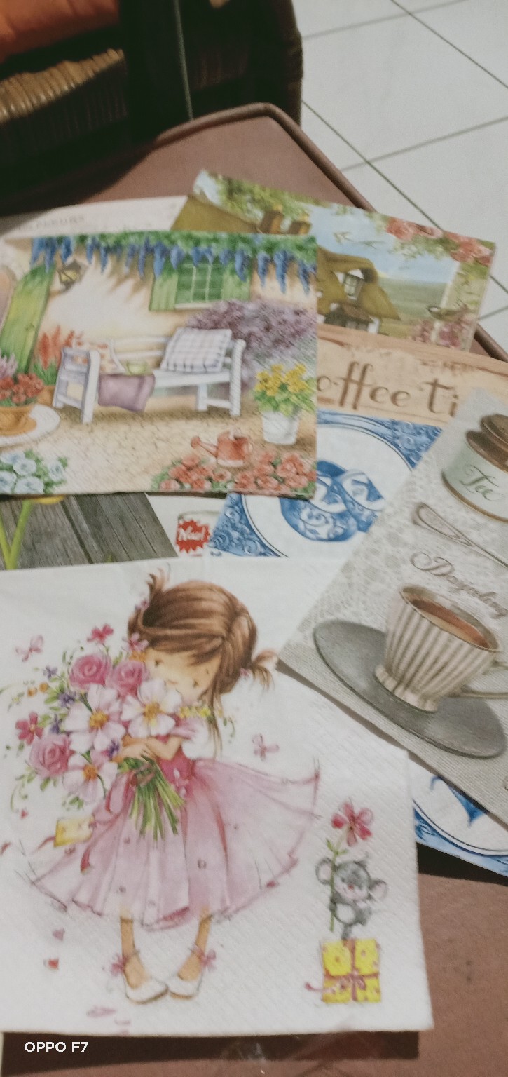 Tisu / Napkin Decoupage - Sc 075