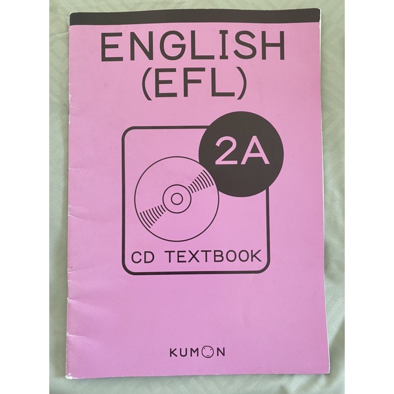 Buku Kumon English (EFL) 2A with CD Textbook Second Hand
