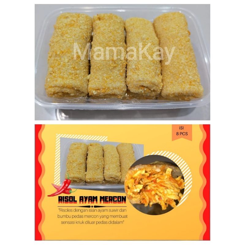 

Risol Ayam Suir Mercon