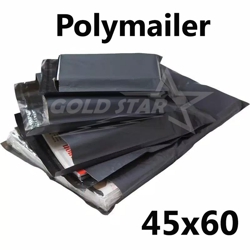 POLYMAILER Seal Plastik Packing Olshop Lem 45x60 Plastik Online Shop