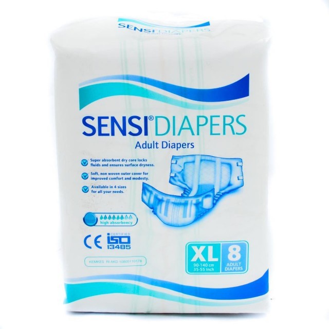 SENSI POPOK DEWASA STD P XL8