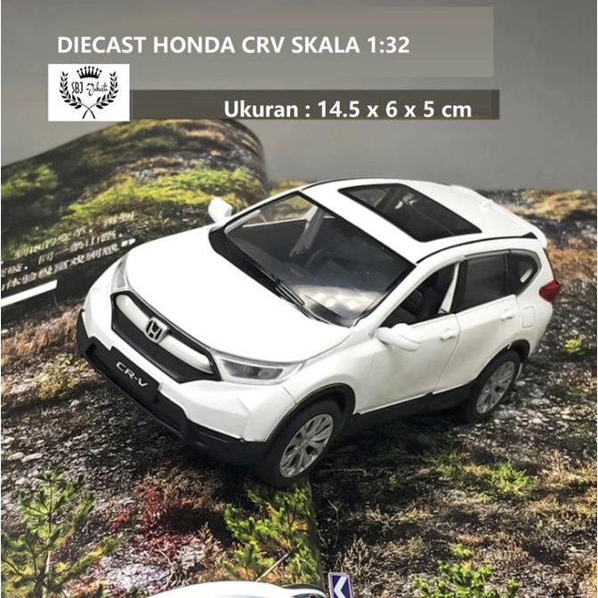 DIECAST Miniatur MOBIL Honda CRV SUV Scale 1:32 Metal Collection