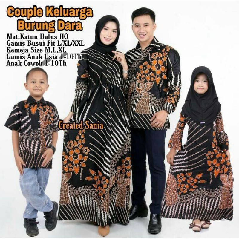 Produsen Grosir Couple Keluarga Sarimbit Batik Couple Family Batik Pekalongan 0099 QM3QZmKFzd113gx