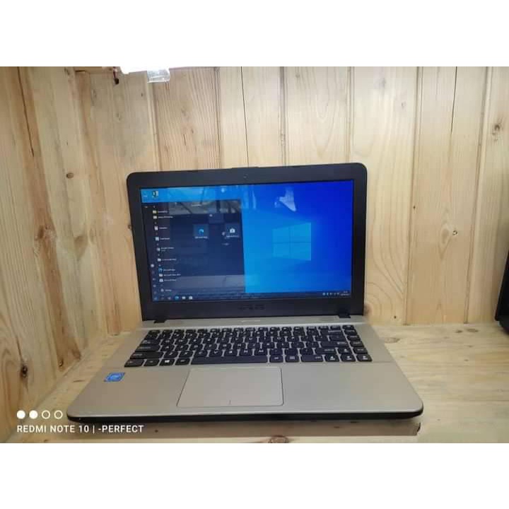 Laptop Asus X441MA Black Second Fullset ( like new )