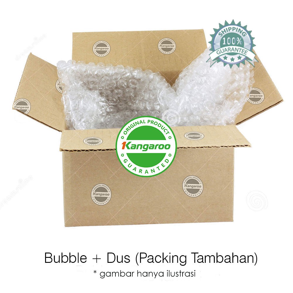 

Dus + Bubble Tambahan Packing - Kangaroo ID