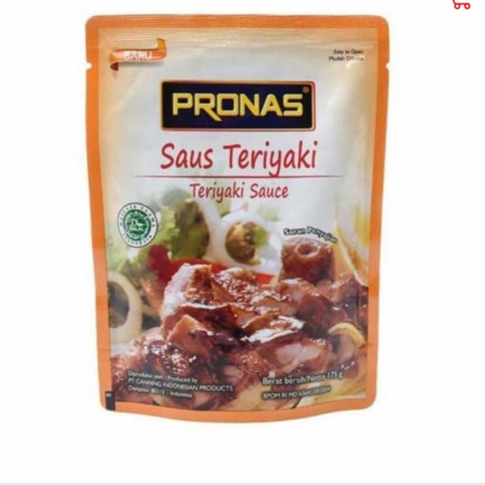 

makanan pronas saos sambal teriyaki pouch 175gr