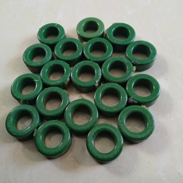 TRAFO FERIT CORE HIJAU UNTUK GDT ATAU OSC 2,5 CM