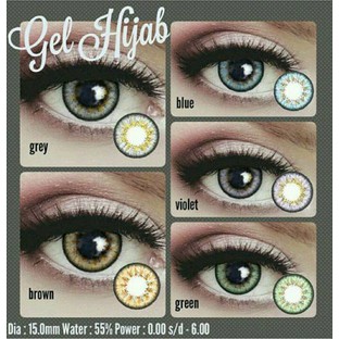 SALE SOFTLENS TOPGEL GREY-BROWN NORMAL 14.5MM