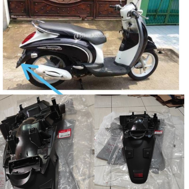 Spakbor belakang Honda Scoopy Karbu Original AHM HONDA