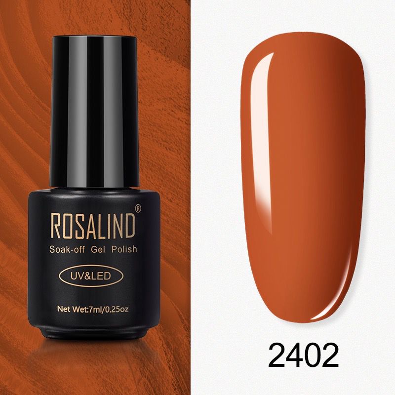 Rosalind ORANGE SERIES Gel Nail Polish UV LED / Kutek / Cat Kuku