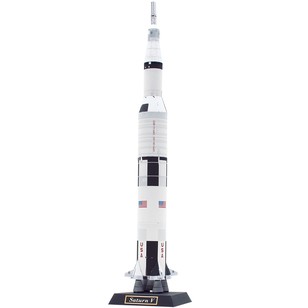 DIY Papercraft Luar Angkasa Roket saturn V