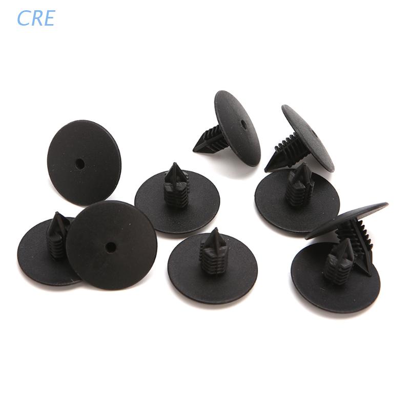 Cre 10pcs Klip Trim Pelindung Splash Untuk Renault Clio MK2 Scenic Megane