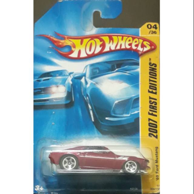 Hotwheels 2007 First Edition 1969 Ford Mustang