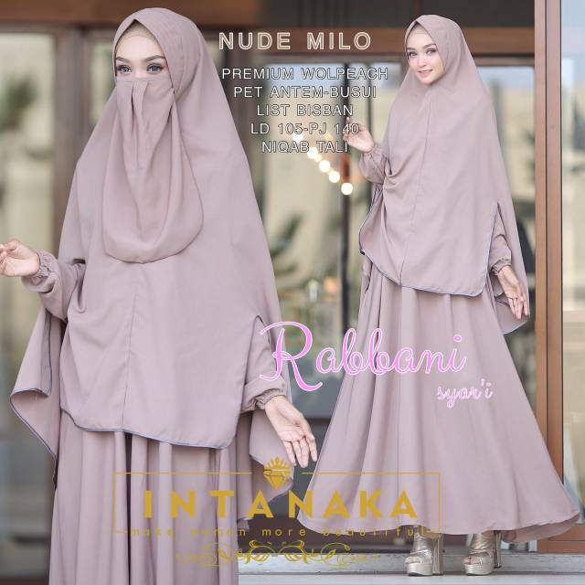 GAAMIS SYARI SYANTIK "RABBANI SYARI" ORIGINAL BY INTANAKA