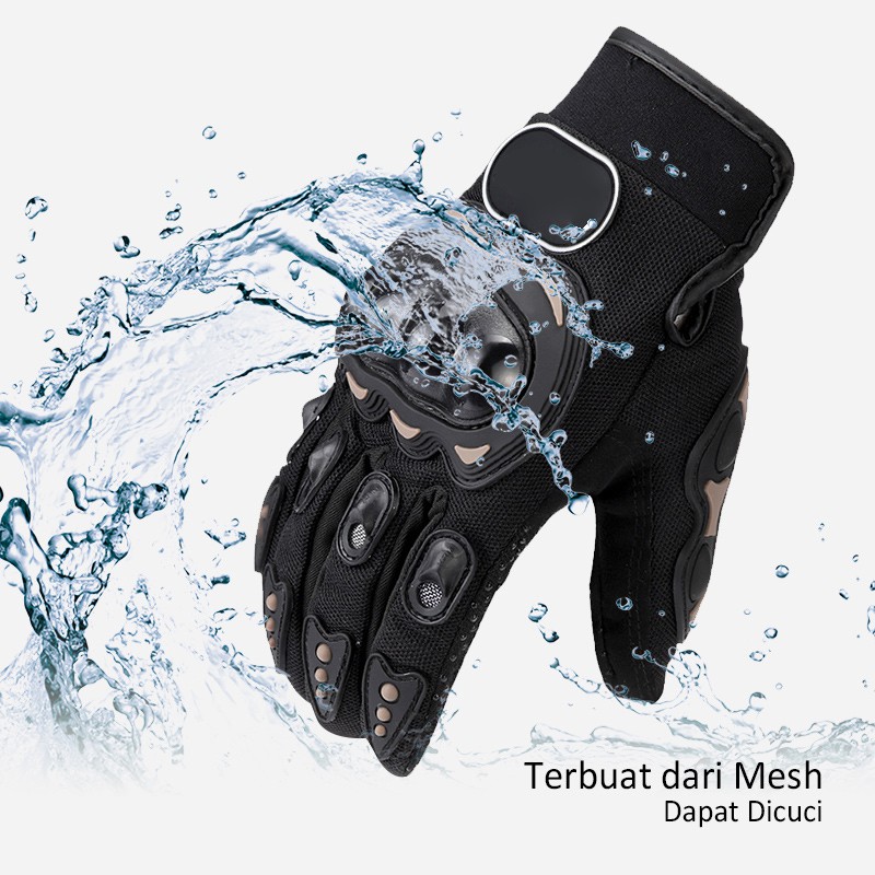 Mobeo Sarung Tangan Motor Pro Rider Sporty Batok Biker Gloves