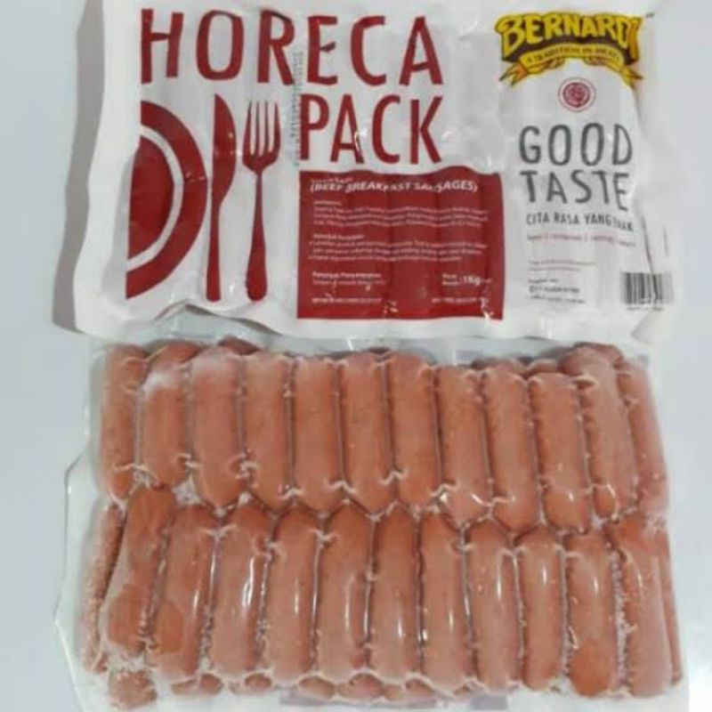 

Sosis Bernardi Horeca ukuran 1kg