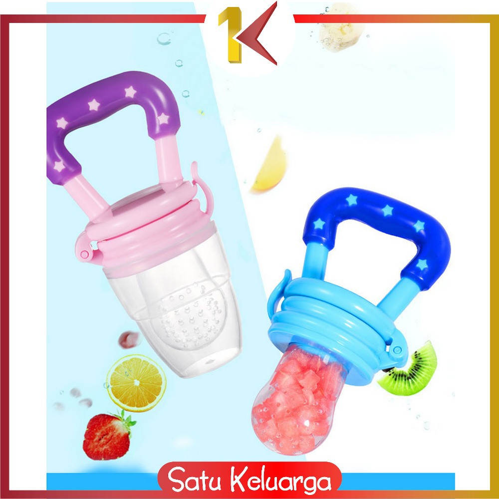 SK-C44-45 Empeng Dot Buah Anak Bayi Baby Fruit Feeder Rattle Teether Kompeng Pacifier Gigitan Bayi-3