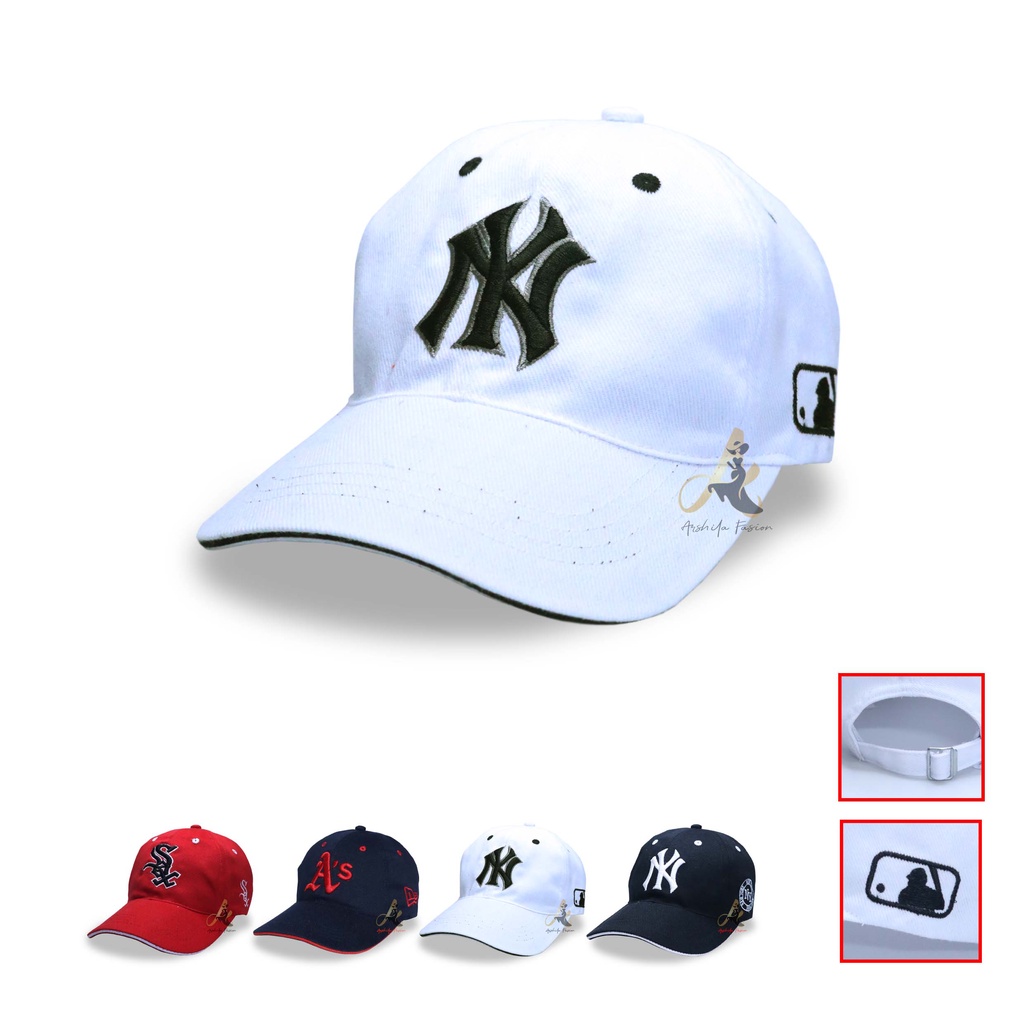 Topi Pria Dewasa Baseball Bordir NY / TOPI NY