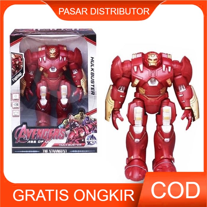 Mainan Anak Avenger Mainan Robot Iron Man Hulkbuster Age OF Ultron