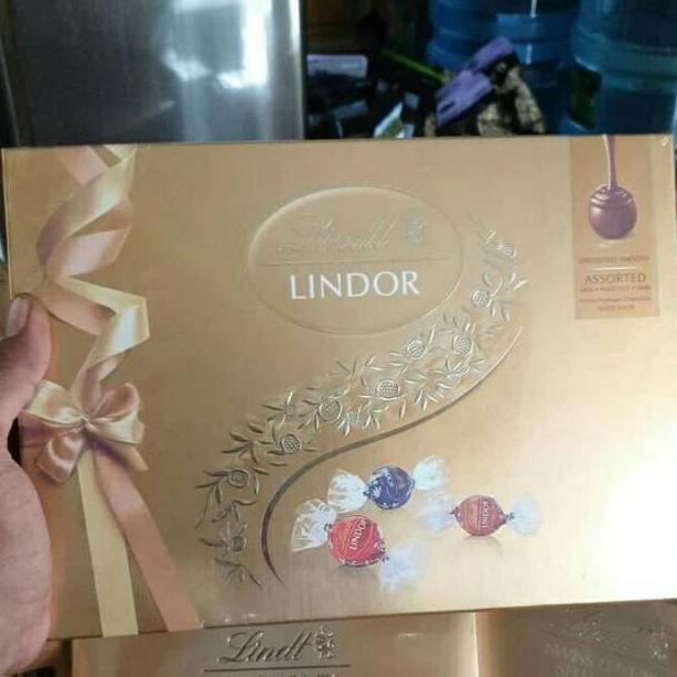 

IMPORT CHOCOLATE GIFT LINDT BOX-COKELAT COKLAT ASSORTED LINDOR DC51C1215