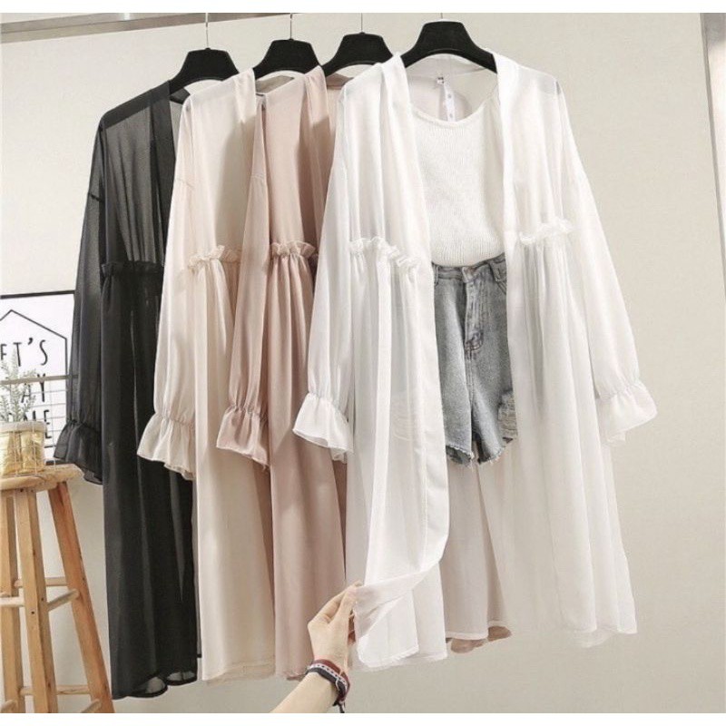 LONG OUTER RUFFLE CERUTI REMPEL