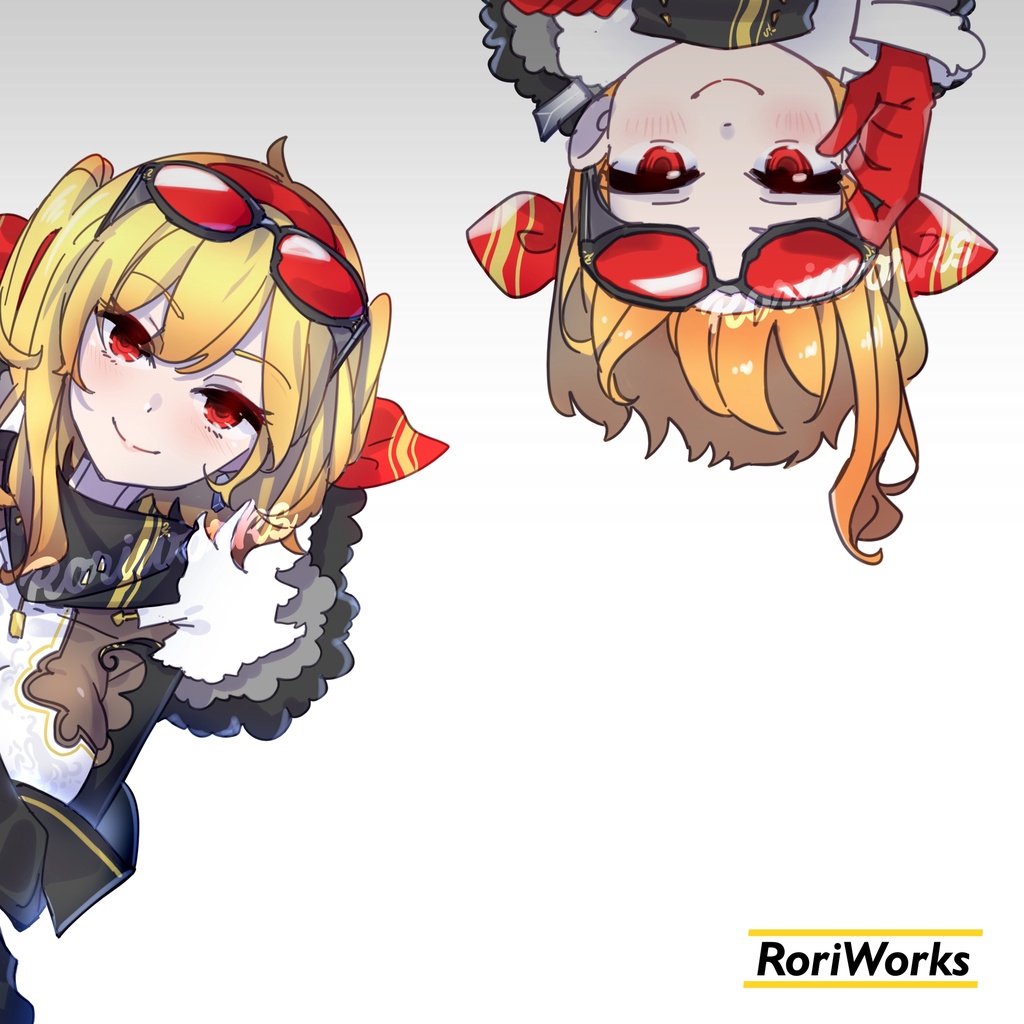 Stiker Anime Intip - Kaela Kovalskia | hololive