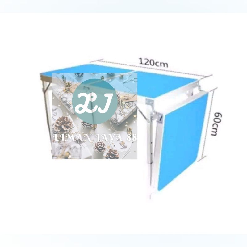READY MEJA LIPAT KOPER HPL PORTABLE SERBAGUNA 180CM/MEJA LIPAT PORTABLE 180 CM MEJA LIPAT SERBAGUNA