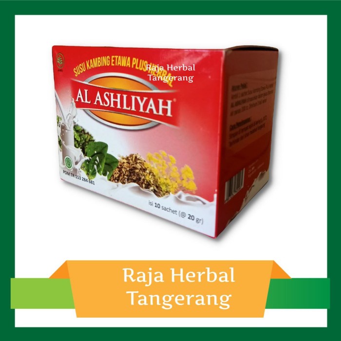 

Susu kambing al ashliayah 20gr x 10 sachet
