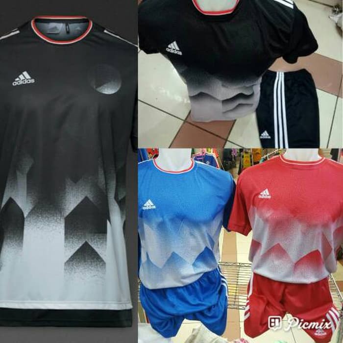 Cuci Gudang SETELAN FUTSAL ADIDAS GRADE ORI POGBA GRADASI