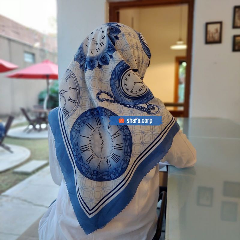 HIJAB VOAL SEGI EMPAT CLOCK SERIES