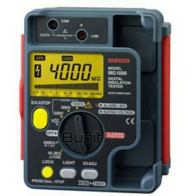 Digital Insulation Tester Sanwa MG1000 Original